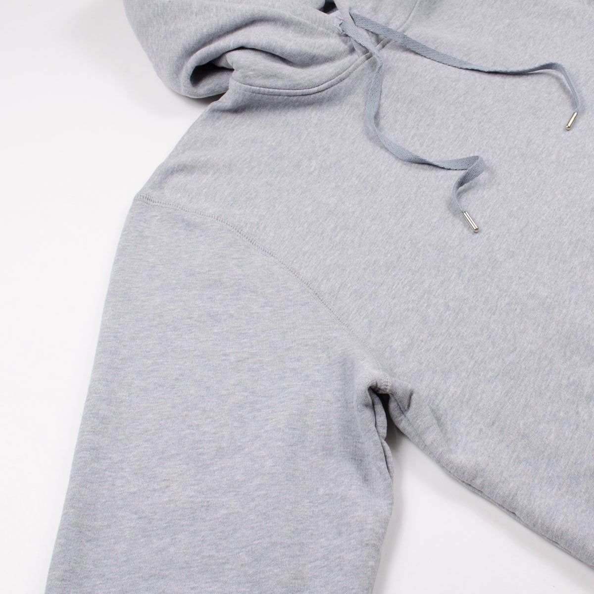 Sunspel - Loopback Overhead Hoodie - Grey Melange