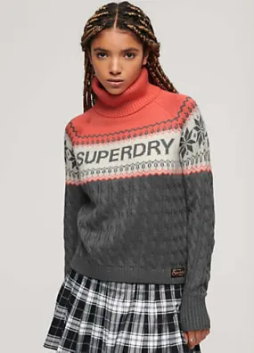 Superdry Aspen Ski Knit Jumper | Grattan