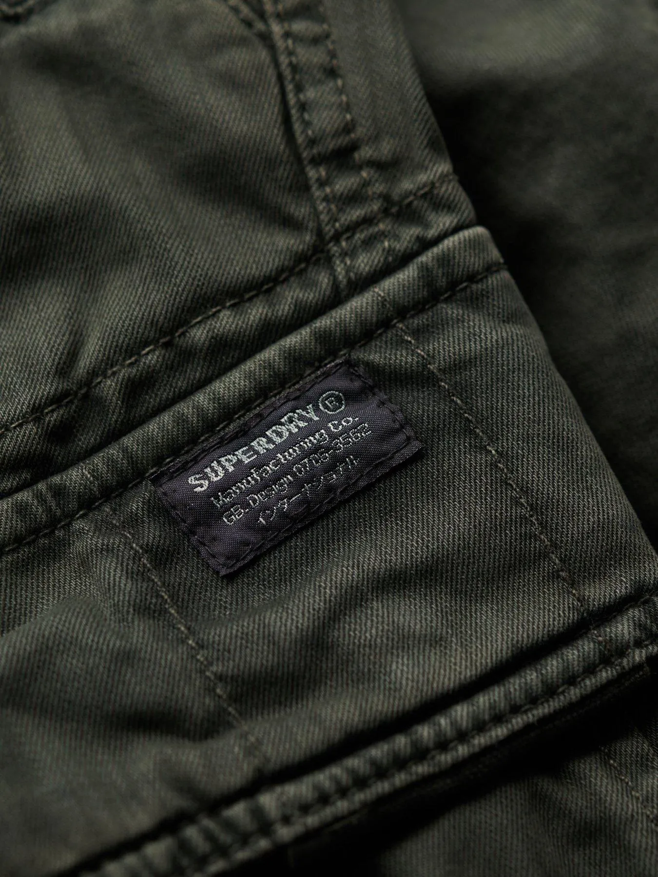 Superdry Core Cargo Shorts - Dark Green