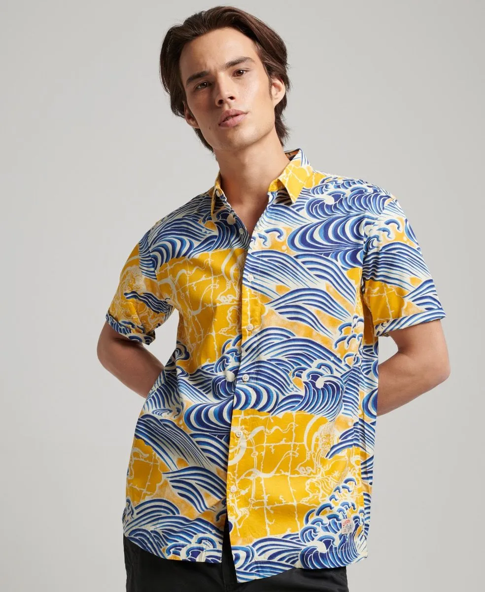 Superdry Vintage Hawaiian Short Sleeve Shirt Nimi Kam