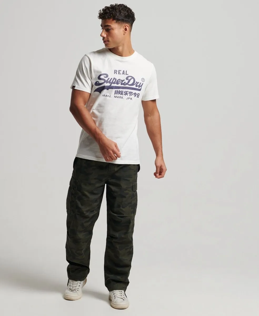 Superdry Vintage Logo T-Shirt Ecru