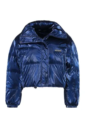 TELIA SHINY FABRIC DOWN JACKET