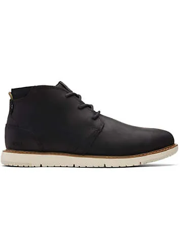 Toms Black Navi Boots | Grattan