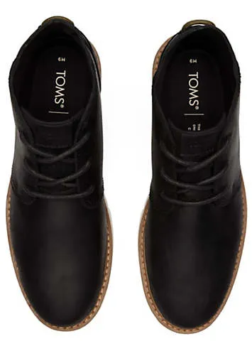 Toms Black Navi Boots | Grattan