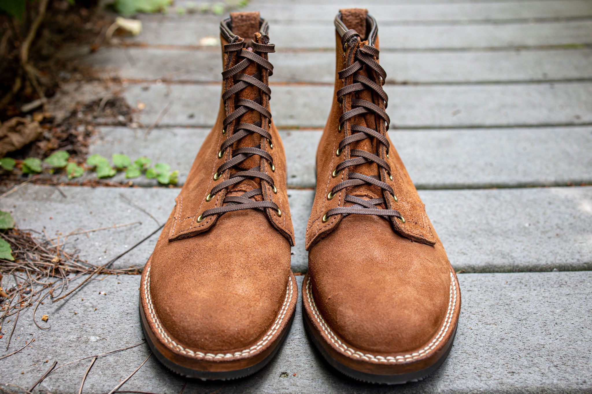 Wesco Boots Johannes - 7 Brown Oil Tan Roughout