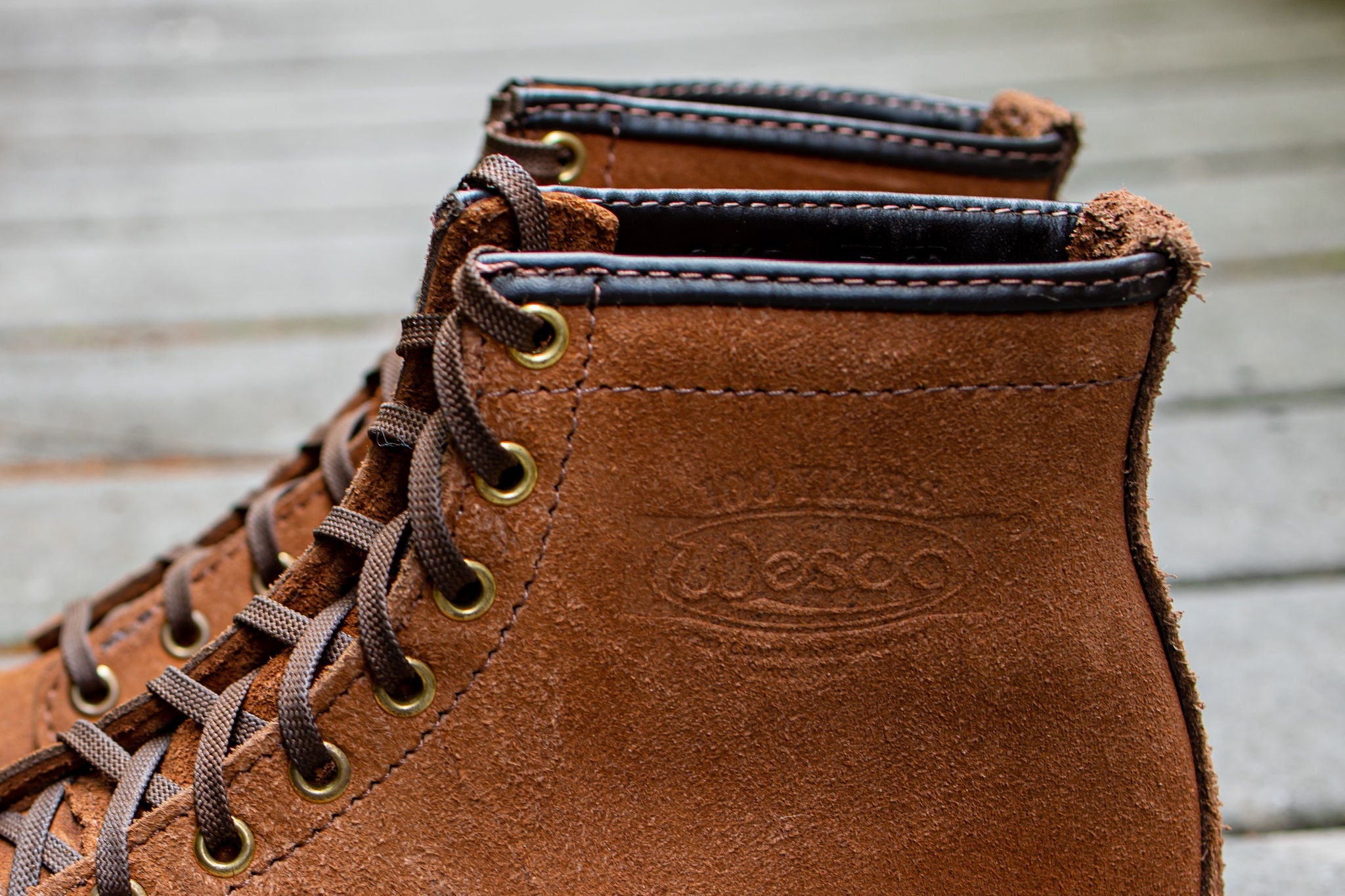 Wesco Boots Johannes - 7 Brown Oil Tan Roughout