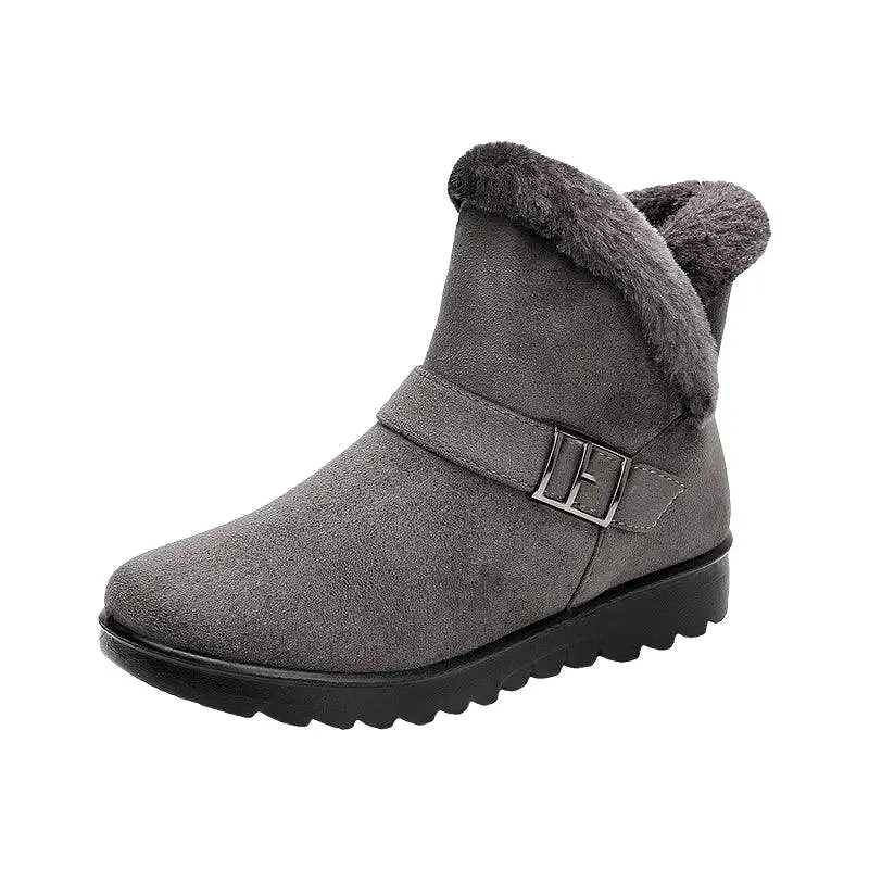 Women Plush Snow Boots