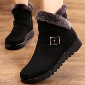 Women Plush Snow Boots