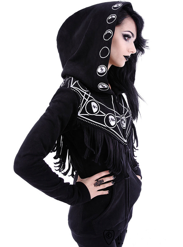 Women's Moon Geometry Hoodie